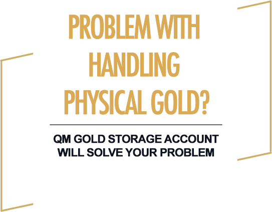 Problem with handle pyysical gold
